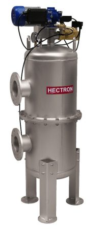 AG300 HECTRON automata szkenneres dobszűrő/előszűrő ivóvízre, kútvízre (DN100, 20-120m3/h, 1-500mikron)