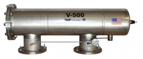 VAF V-500 szkenneres dobszűrő DN100-150